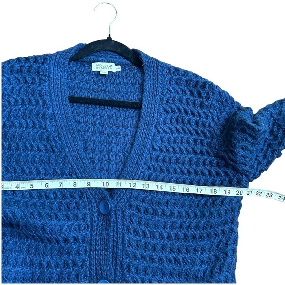 Molly Bracken Open-Knit Button-Front Cardigan - Picture 10 of 11